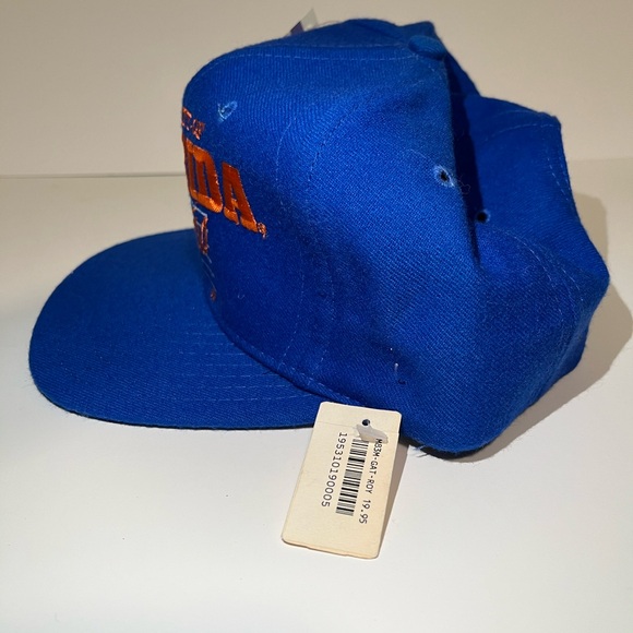 Vintage 90s University of Florida Gators Logo Snapback Hat Signatures Brand NWT - Picture 6 of 9